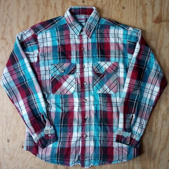 Vintage Great Northwest Flannel Button Down Shirt - Picture 2 of 6